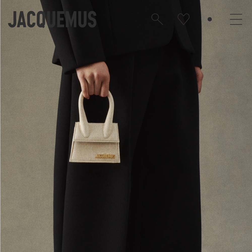Jacquemus Signature Mini Handbag in Cream